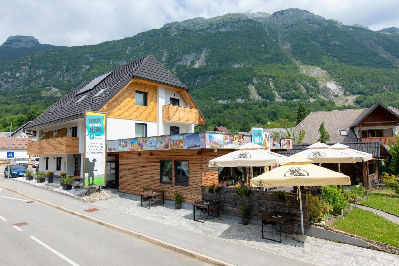 Hostel Soča Rocks Bovec Exteriör bild