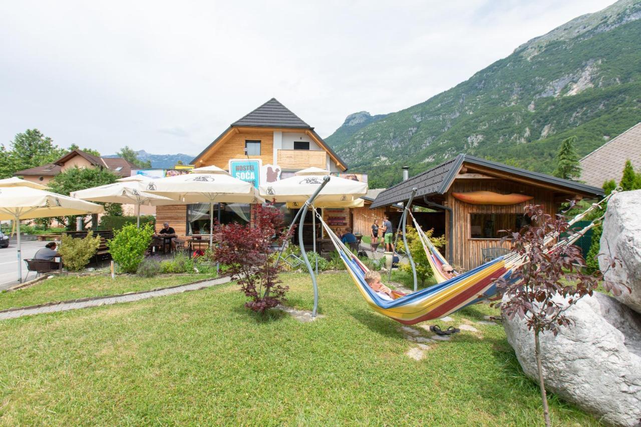 Hostel Soča Rocks Bovec Exteriör bild