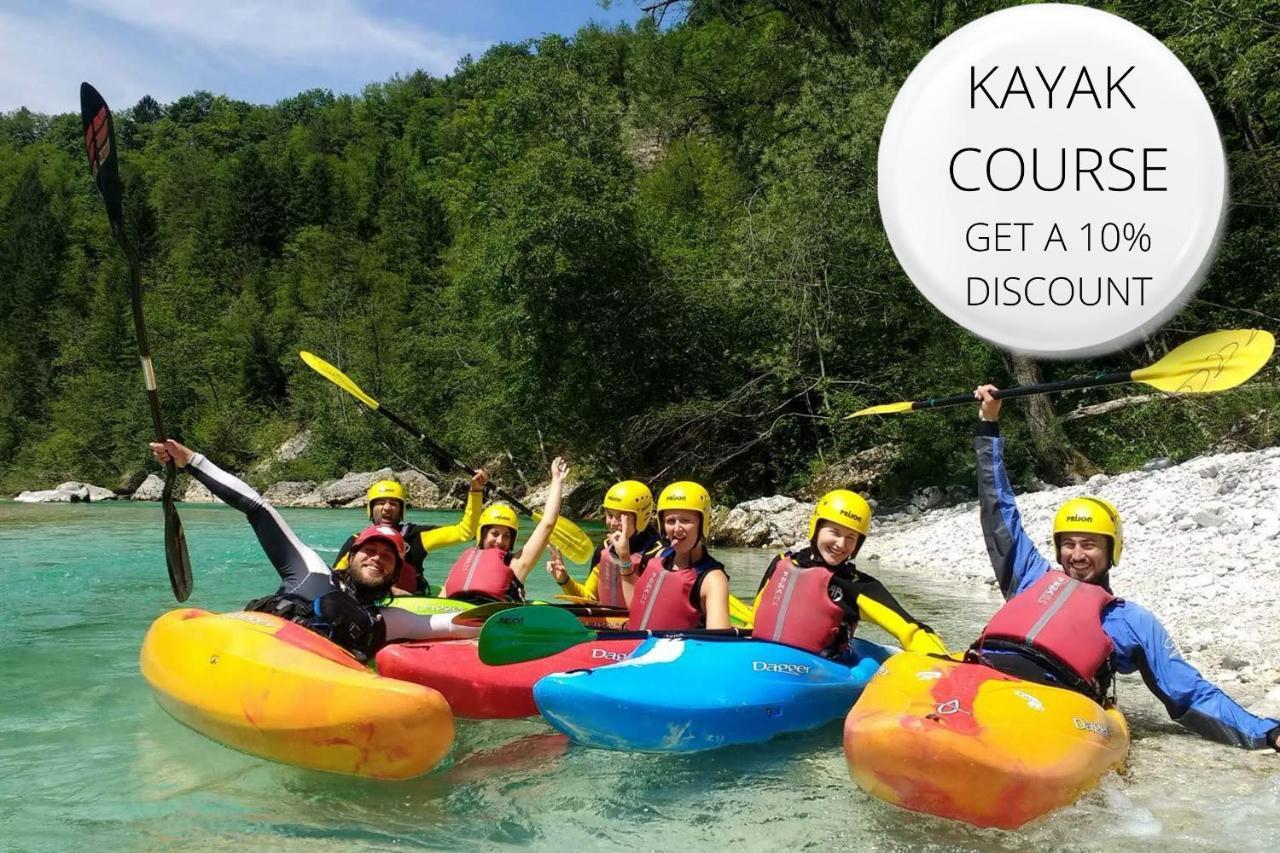 Hostel Soča Rocks Bovec Exteriör bild