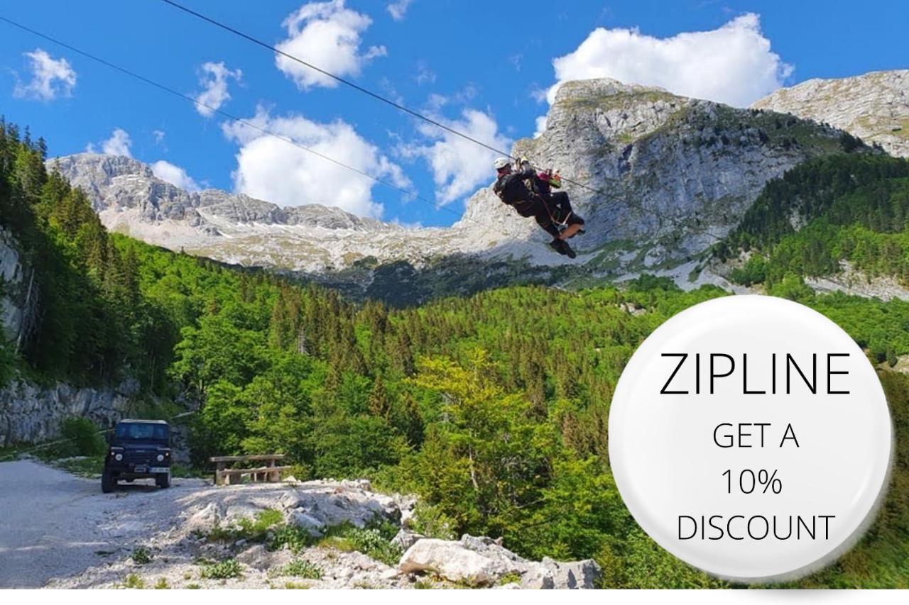 Hostel Soča Rocks Bovec Exteriör bild