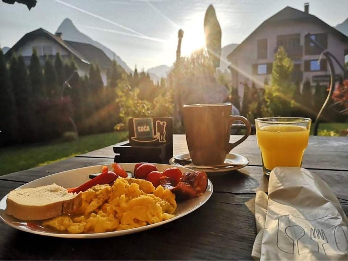 Hostel Soča Rocks Bovec Exteriör bild