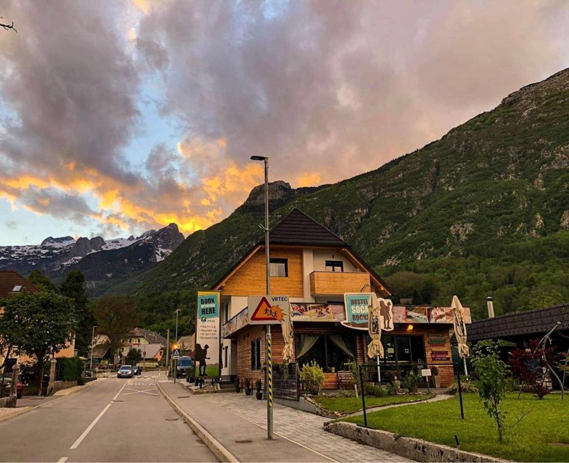 Hostel Soča Rocks Bovec Exteriör bild