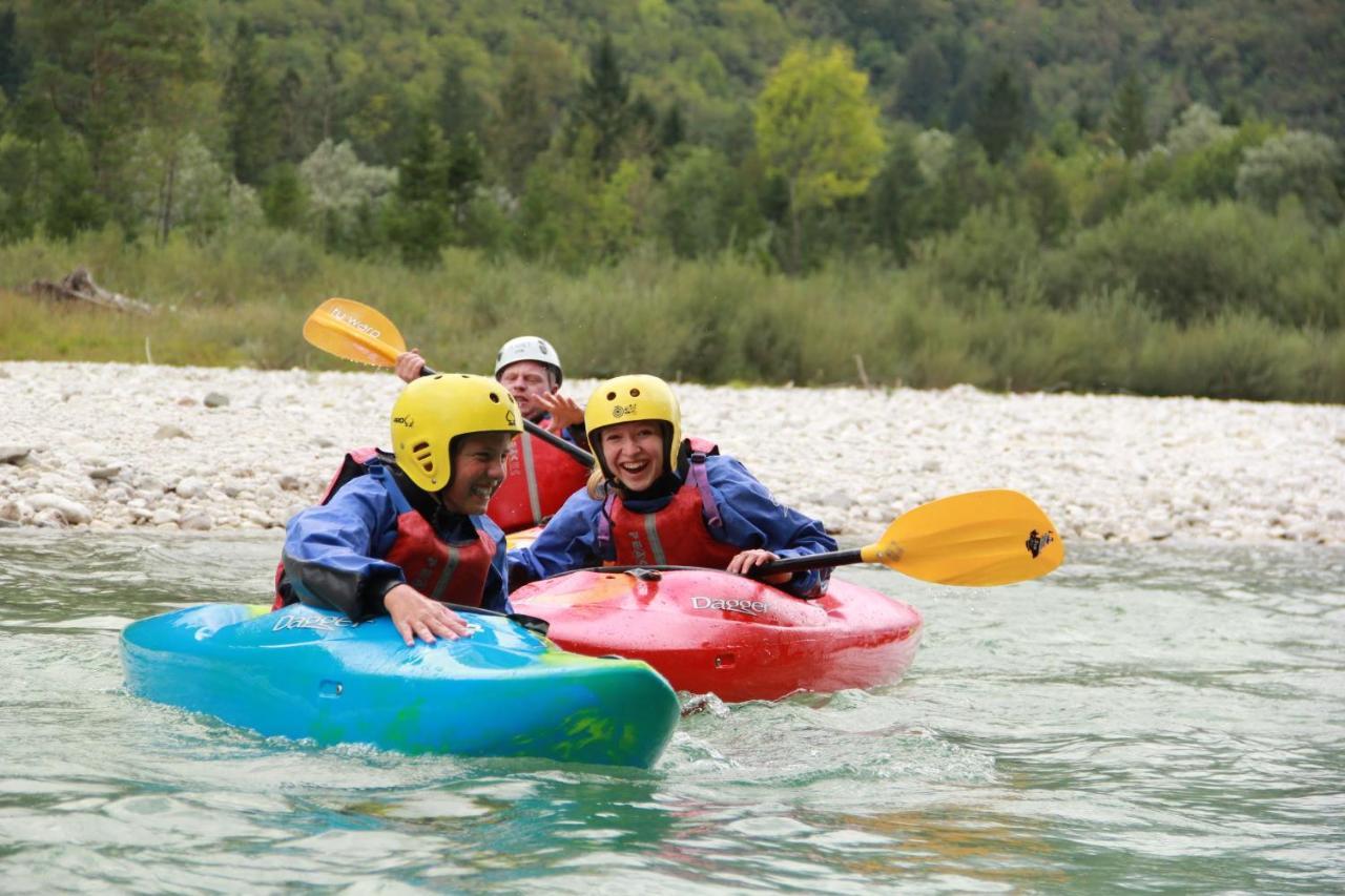 Hostel Soča Rocks Bovec Exteriör bild