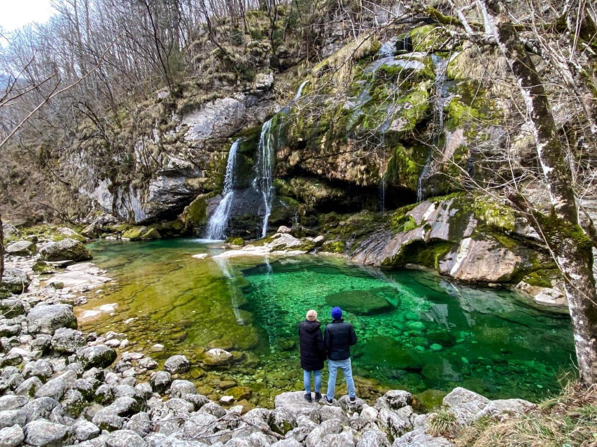 Hostel Soča Rocks Bovec Exteriör bild